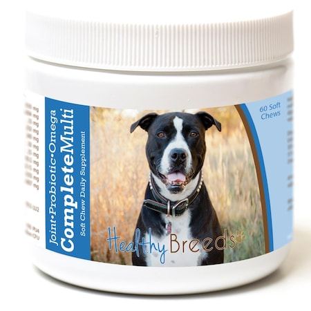 Healthy Breeds Pit Bull All in One Multivitamin Soft Chew, 60PK 192959008650